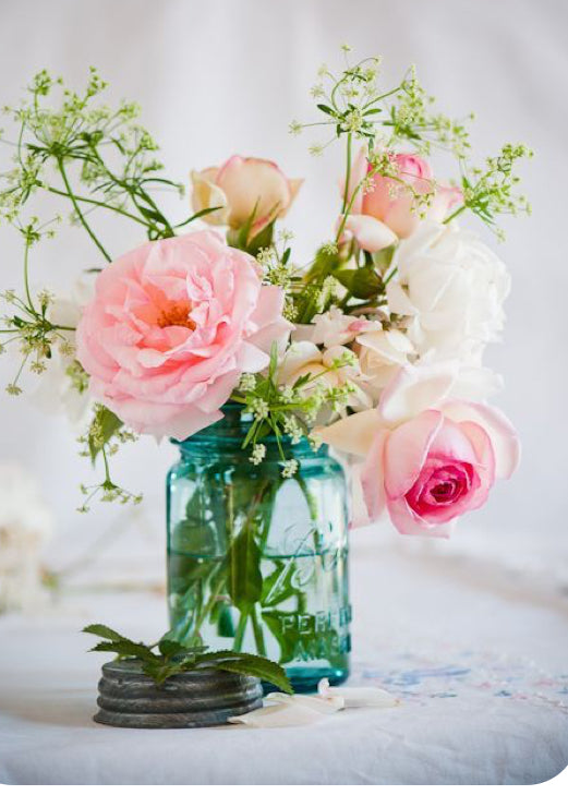 Glass Jar Bouquet